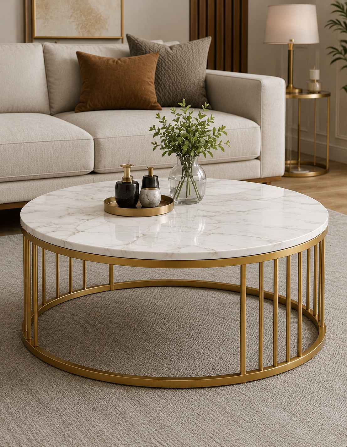 Marble Luxe Center Table