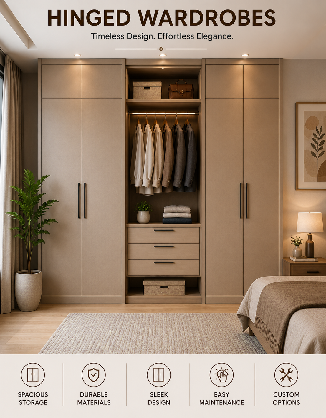 The Integra Pro Hinged Wardrobe Collection
