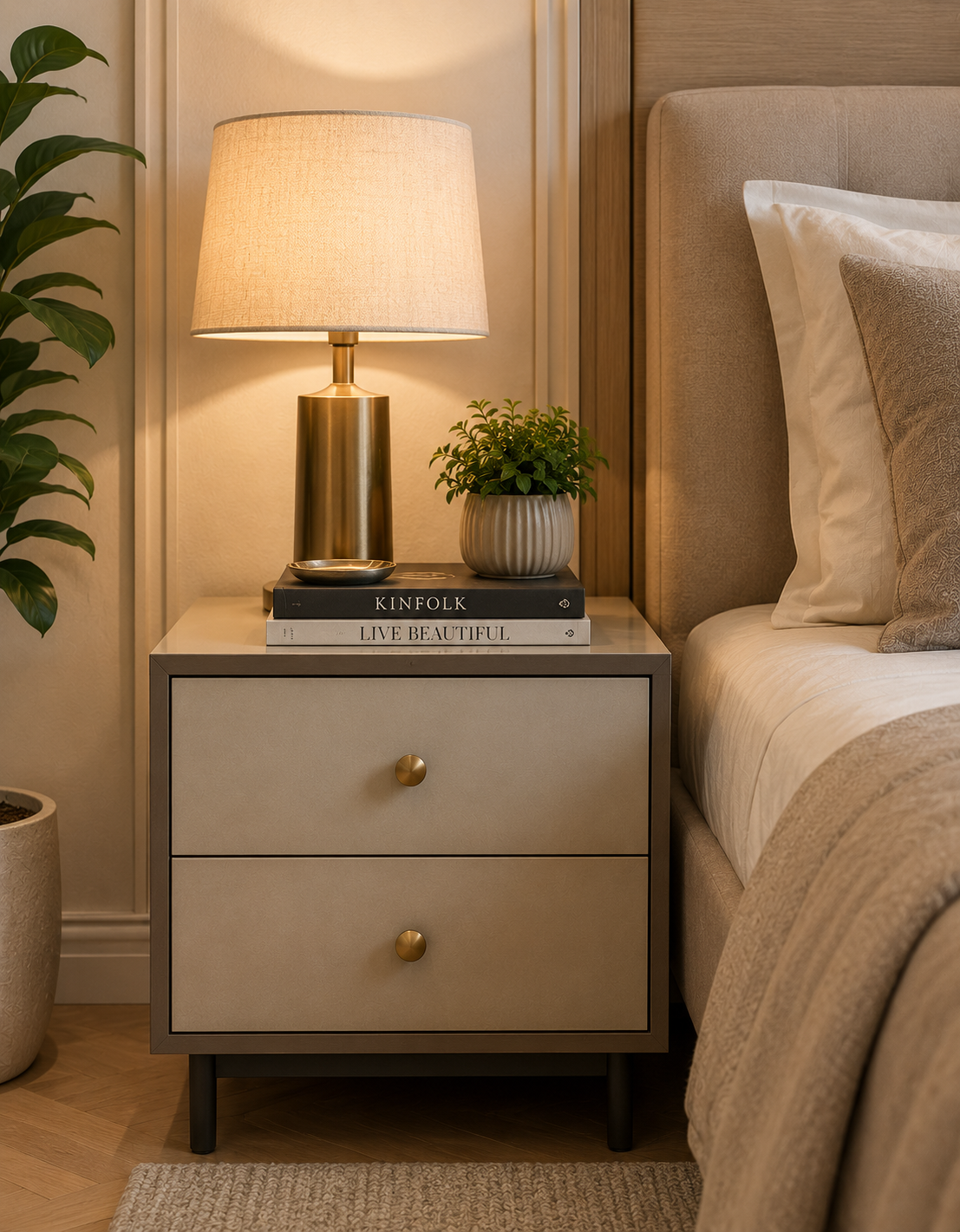 The Sienna Floating Bedside & Accent Table Collection